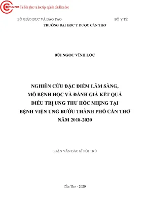 Nghiên Cứu Đặc Điểm Lâm Sàng và Kết Quả Điều Trị Ung Thư