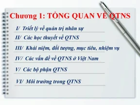 Tổng Quan Về Quản Trị Nhân Sự: Triết Lý, Học Thuyết và 
