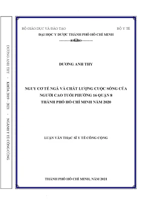 Nguy Cơ Té Ngã và Chất Lượng Cuộc Sống của Người Cao