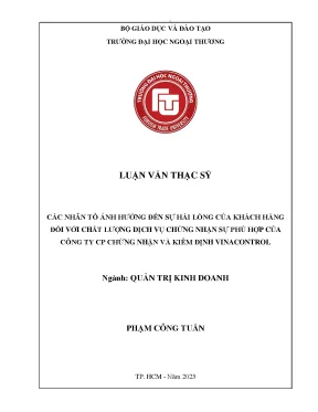Những yếu tố quyết định sự hài lòng của khách hàng với