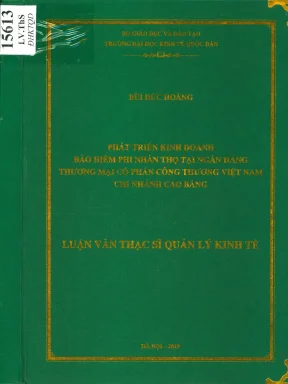 Phát Triển Kinh Doanh Bảo Hiểm Phi Nhân Thọ Tại Ngân