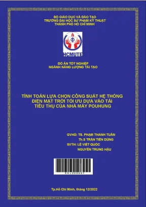 Tính Toán Lựa Chọn Công Suất Hệ Thống Điện Mặt Trời Tối 