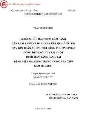Nghiên Cứu Kết Quả Điều Trị Gãy Kín Thân Xương Đùi Bằng