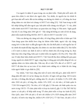 Phát Triển Bảo Hiểm Y Tế Tại Việt Nam: Thực Trạng và 