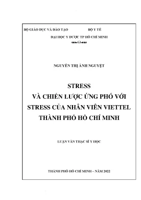 Chiến Lược Ứng Phó Với Stress Của Nhân Viên Viettel Tại 