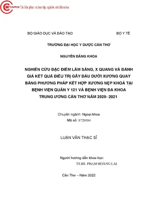 Nghiên Cứu Đặc Điểm Lâm Sàng và Kết Quả Điều Trị Gãy Đầu