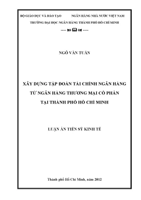 Xây Dựng Tập Đoàn Tài Chính Ngân Hàng Tại TP. Hồ Chí Minh