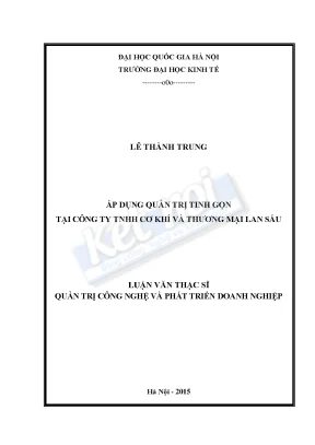 Quản Trị Tinh Gọn: Giải Pháp Tối Ưu Hóa Doanh Nghiệp