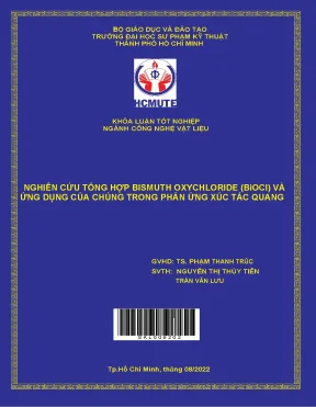 Nghiên Cứu Bismuth Oxychloride (BiOCl) và Ứng Dụng Trong