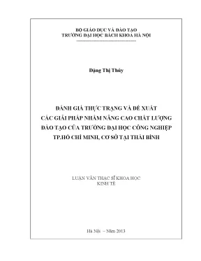 Nâng Cao Chất Lượng Đào Tạo Tại Trường Đại Học Công