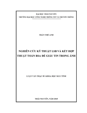 Nghiên Cứu Kỹ Thuật LSB Kết Hợp RSA Để Giấu Tin Trong Ảnh