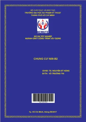 Đồ Án Tốt Nghiệp Ngành Công Nghệ Xây Dựng: Chung Cư N09-B2