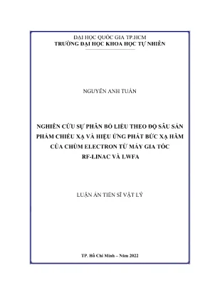 Nghiên cứu phân bố liều và hiệu ứng bức xạ hãm của chùm 