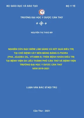 Nghiên Cứu Kết Quả Điều Trị Bệnh Vảy Nến Mảng Bằng 