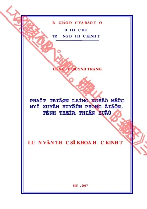 Phát Triển Làng Nghề Mộc Mỹ Xuyên Tại Huyện Phong Điền, 