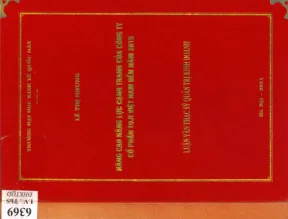 Nâng cao năng lực cạnh tranh cho doanh nghiệp Việt Nam