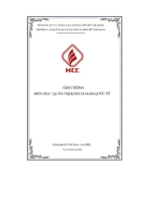 Tổng Quan Về Kinh Doanh Quốc Tế Tại Thành Phố Hồ Chí Minh
