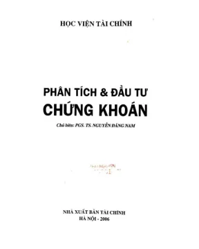 Phân Tích và Đầu Tư Chứng Khoán: Hướng Dẫn Toàn Diện