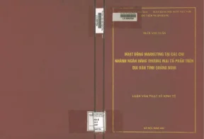 Hoạt Động Marketing Tại Các Chi Nhánh Ngân Hàng Thương