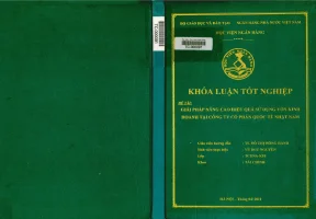 Giải Pháp Nâng Cao Hiệu Quả Sử Dụng Vốn Kinh Doanh Tại