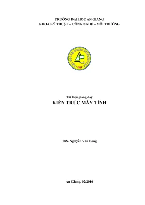 Tài Liệu Giảng Dạy Kiến Trúc Máy Tính Chất Lượng