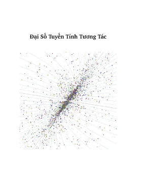 Khám Phá Đại Số Tuyến Tính: Tương Tác và Ứng Dụng