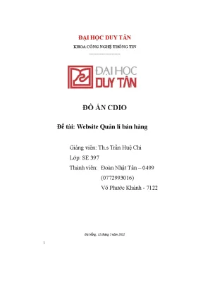 Ứng Dụng Quản Lý Bán Hàng Hiệu Quả