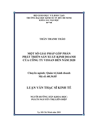 Giải Pháp Phát Triển Sản Xuất Kinh Doanh Của Công Ty