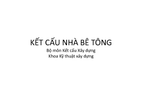 Tìm Hiểu Về Kết Cấu Khung Bê Tông: Đặc Điểm, Phân Loại 