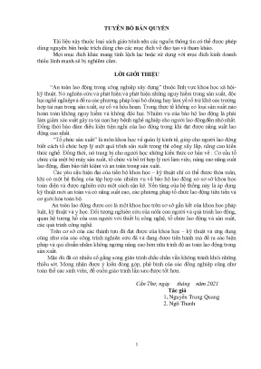 Giáo Trình An Toàn Lao Động Trong Công Nghiệp Xây Dựng