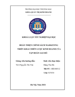 Khóa luận: Hoàn thiện quy trình bán lẻ tại NunaKids.com