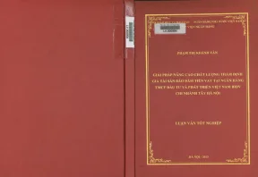 Giải Pháp Nâng Cao Chất Lượng Thẩm Định Giá Tài Sản Bảo