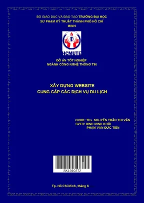 Xây Dựng Website Dịch Vụ Du Lịch Chuyên Nghiệp