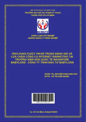 Đánh Giá Công Cụ Internet Marketing Tại Trường Mầm Non