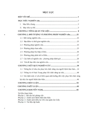 Phục Hồi Chức Năng Tại Nhà Cho Người Bệnh Tâm Thần Nặng: