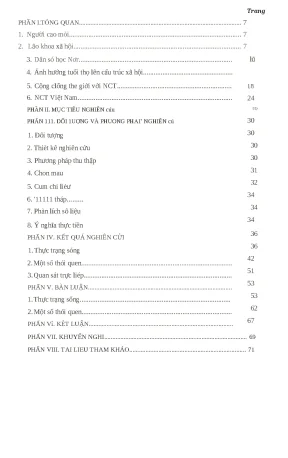 Thói quen ảnh hưởng đến sức khỏe người cao tuổi tại