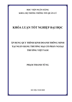 Áp Dụng Quy Trình Kinh Doanh Thông Minh Tại Ngân Hàng