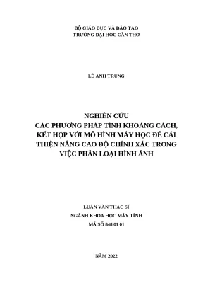 Nghiên cứu cải thiện độ chính xác trong phân loại hình