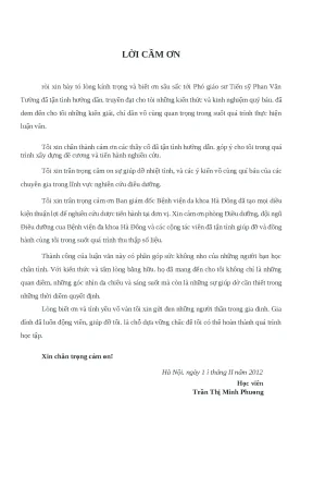 Đánh Giá Tiêm An Toàn Tại Bệnh Viện Đa Khoa Hà Đông Năm 2012