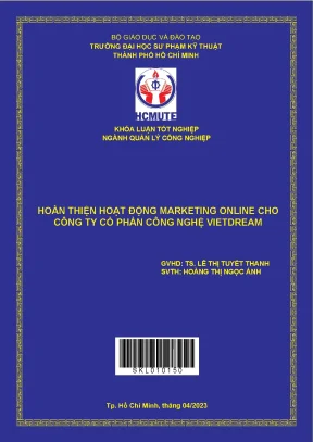 Chiến lược Marketing Online Hiệu Quả cho Vietdream