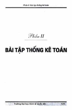 Bài Tập Thống Kê Toán: Phân Tích Dữ Liệu và Tính Toán