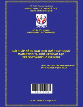 Nâng cao hiệu quả marketing tại FPT Software Hồ Chí Minh