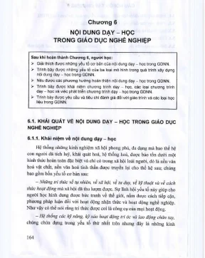 Giáo trình Giáo dục học nghề nghiệp P2: Nội dung dạy học