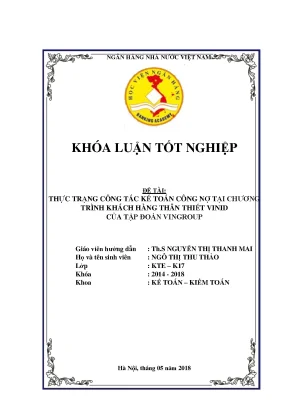 Thực trạng kế toán công nợ tại VinID của Tập đoàn Vingroup