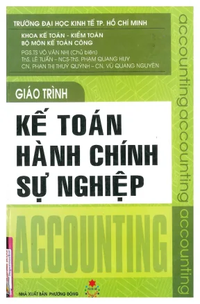 Giáo Trình Kế Toán Hành Chính Sự Nghiệp - PGS.TS Võ Văn Nhị