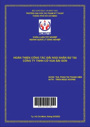 Cải Tiến Đãi Ngộ Nhân Sự Tại Công Ty TNHH Cờ Vua Sài Gòn