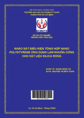 Nghiên cứu tổng hợp nano polystyrene cho khuôn cứng vật
