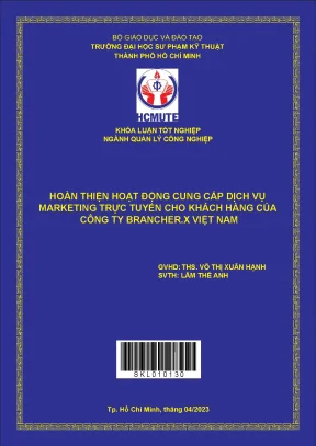 Cải Thiện Dịch Vụ Marketing Trực Tuyến Tại Công Ty