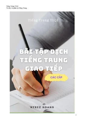 Học Tiếng Trung YIQI: Tư Duy và Phản Xạ Hiệu Quả