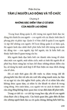 Tâm Lý Học Quản Lý: Hiểu Biết Về Người Lao Động